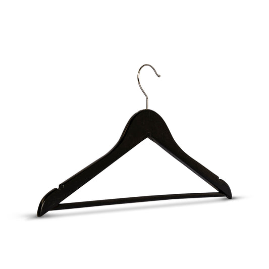 Kleiderbügel Holz Schwarz 38
