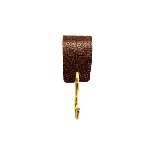Coat hook leather loop