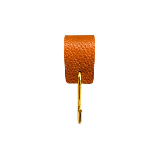 Coat hook leather loop