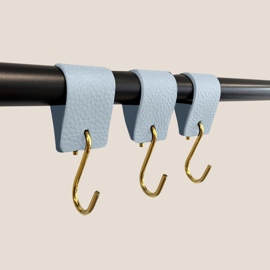 Coat hook leather loop