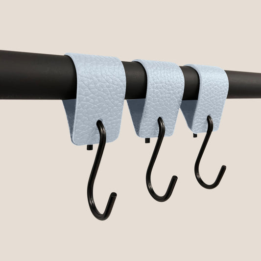 Coat hook leather loop